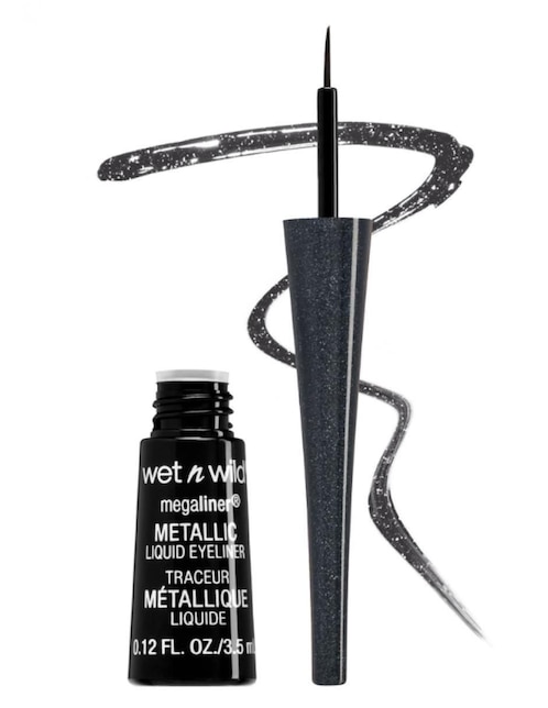 Delineador líquido para ojos brillante Wet N Wild