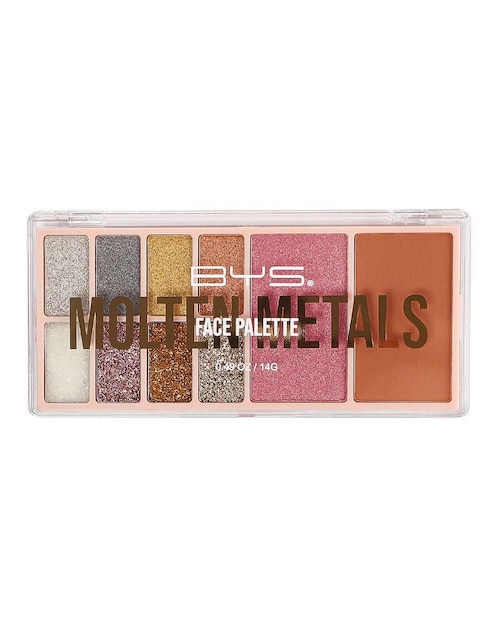 Paleta de sombras Bys 10 tonos