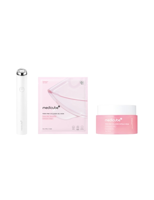 Kit de tratamiento facial Kit Glass skin hidrata, protege y limpia Medicube