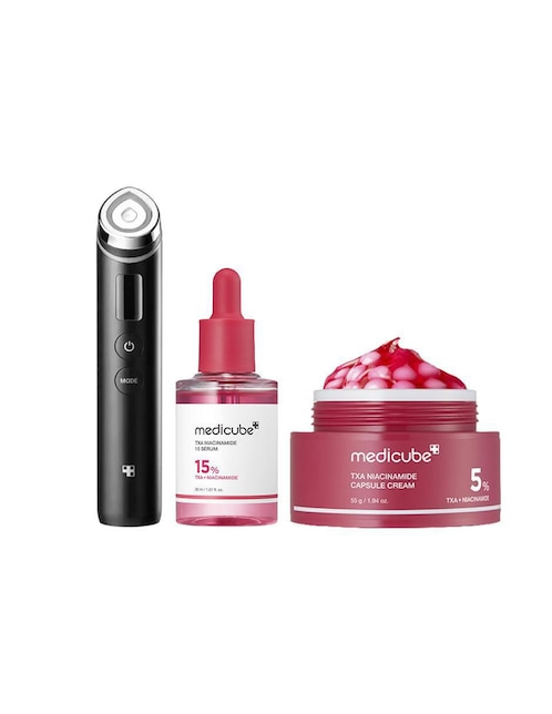 Kit tratamiento facial Niacinamide + Booster Pro antimanchas Medicube