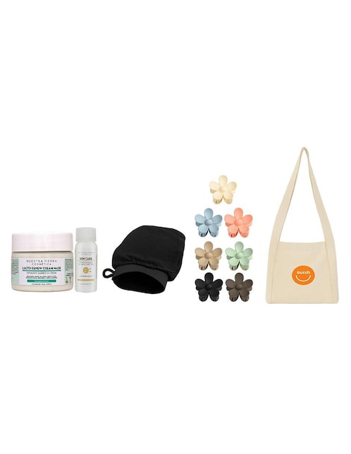 Kit de exfoliante Güish Nuestra Tierra Cosmética para piel sensible