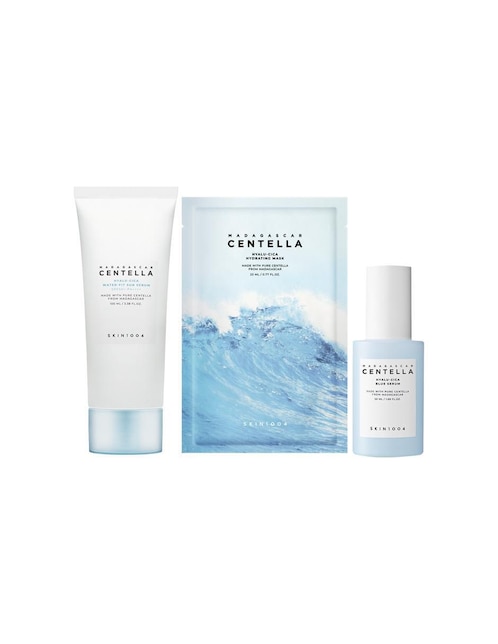 Kit tratamiento facial Madagascar Centella hidrata, protege y limpia Hyalu-Cica Kit tratamiento facial Madagascar Centella hidrata, protege y limpia Hyalu-Cica