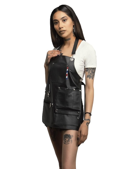 Mandil completo para barbería Barbest Lady Manchester impermeable