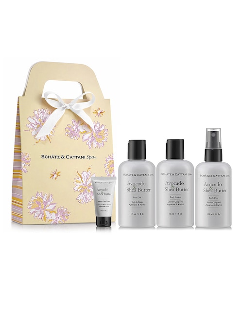 Set bath y body para hidratar karité 4 piezas 1