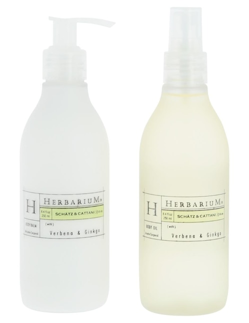 Set bath & body para suavizar Schatz & Cattani Spa Herbarium