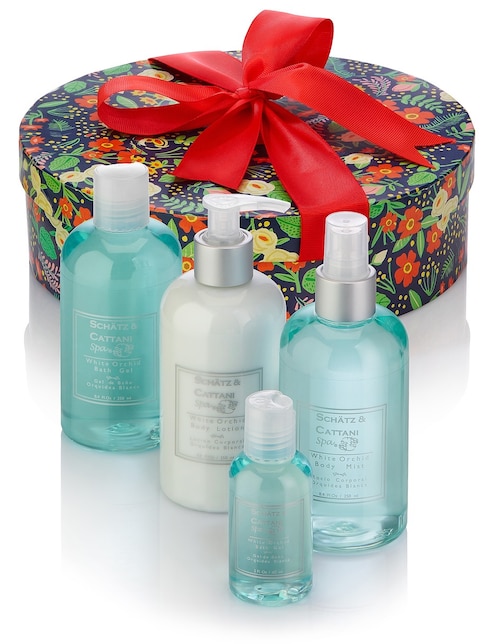 Imagen de producto Set bath & body para suavizar Schatz & Cattani Spa 5 piezas
