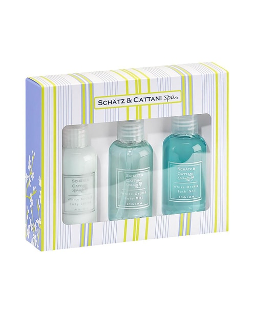 Set de baño y cuerpo para limpieza Schatz & Cattani Spa 3 piezas