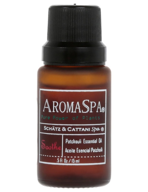 Aceite esencial de Patchouli Schätz & Cattani AromaSpa Soothe 15 ml
