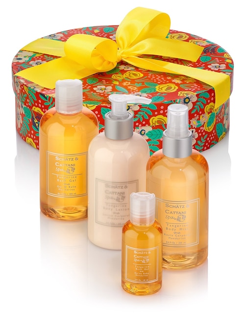 Set bath & body para suavizar Schatz & Cattani Spa 5 piezas