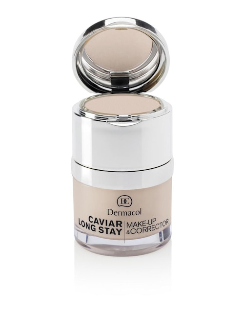 Maquillaje y corrector Dermacol Caviar Long Stay