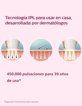 Depiladora IPL para rostro y cuerpo Philips Lumea Serie 9000