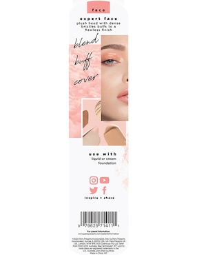 Brocha para maquillaje Real Techniques Expert Face Makeup Brush 200