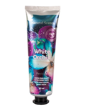 Crema Para Manos Recomendada Para Humectar Día Y Noche White Orchid Natural Scents Feelings Para Todo Tipo De Piel