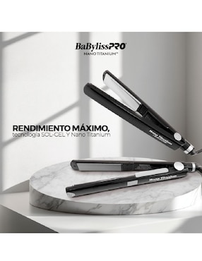 Set alaciadora Babyliss BABNTBKPP2TES placas de nano titanium