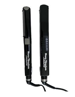Set alaciadora Babyliss BABNTBKPP2TES placas de nano titanium