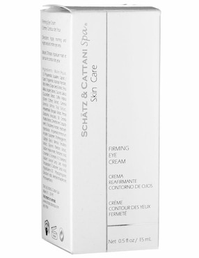 Crema para ojos recomendada para reafirmar día y noche Schatz & Cattani Spa Spa para todo tipo piel