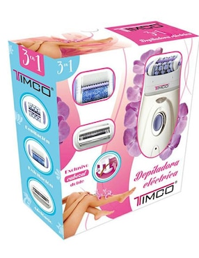 Depiladora para rostro y cuerpo Timco 3 en 1