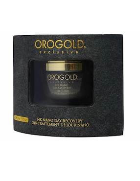 Crema facial recomendada para hidratar día Orogold 24K Nano Day Recovery para piel normal