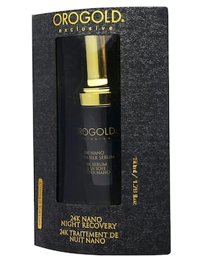 Sérum antiedad Nano Night Recovery Orogold todo tipo piel