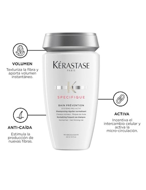 Shampoo anticaída para cabello Bain Prevention Kerastase Specifique 250 ml