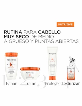 Crema para cabello crespo Nectar Thermique Kerastase Nutritive para hidratar