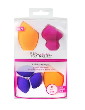 Set De Esponjas Real Techniques Miracle Complexion Sponges