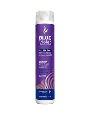 Shampoo Para Cabello Blue Violet Barcelona Matizador