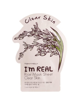 Mascarilla Facial Tony Moly I'm Real Rice