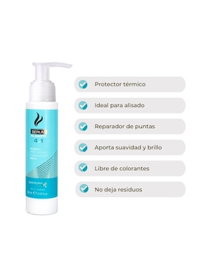 Tratamiento para capilar Serum Alisante 4 En 1 reparador Barcelona