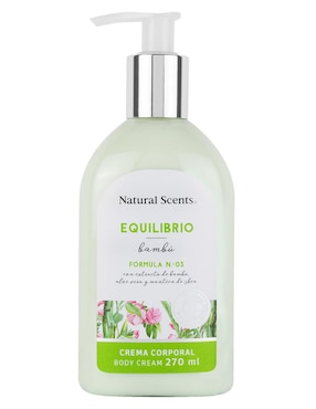 Crema Corporal Natural Scents Wellness Equilibrio