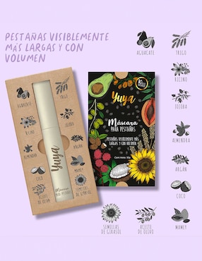 Máscara para pestañas Yuya a prueba de agua
