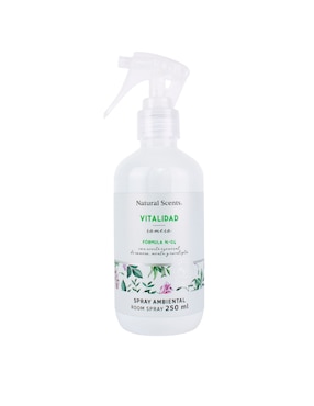 Aromatizante Natural Scents Wellness Vitalidad Aerosol Y Ambientador De Romero