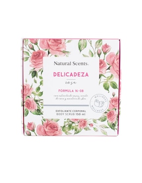 Exfoliante Corporal Natural Scents Wellness Delicadeza Para Piel Grasa