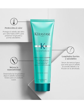 Crema para cabello crespo Extentioniste Thermique Kerastase para fortalecimiento