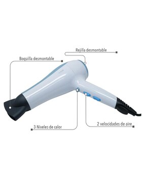 Secadora de cabello Rca RC-P11