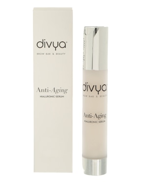 Serum Antiedad Para Cuello Y Rostro Anti - Aging Divya Brow Bar & Beauty Todo Tipo De Piel 30 Ml