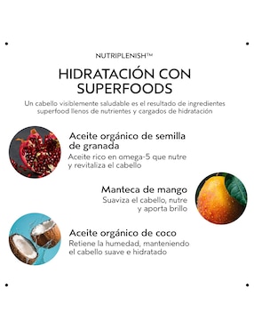 Shampoo para cabello Nutriplenish Deep Moisture Aveda 250 ml