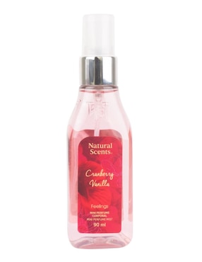 Body Mist Natural Scents Cranberry Vanilla Para Mujer