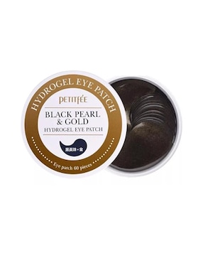 Parche Petitfee Black Pearl & Gold Hydrogel Eye Patch