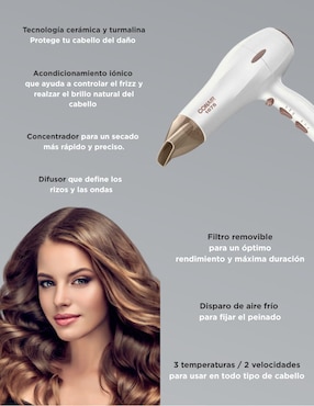 Secadora de cabello Conair InfinitiPro 530WES