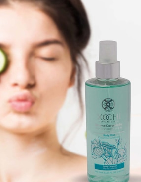 Body mist Xochibotanicals Pepino y Menta para mujer
