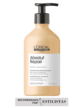 Shampoo reparador para cabello dañado o sensibilizado Absolut Repair L'Oreal Professionnel Serie Expert 500 ml