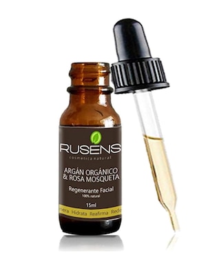 Aceite Facial Argán Orgánico Y Rosa Mosqueta Rusens Natural