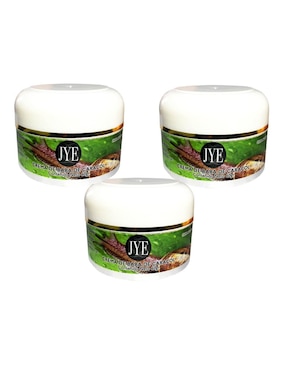 Set De 3 Frascos De Crema De Baba De Caracol Natural JYE Hidratante