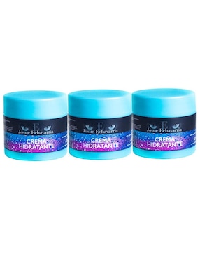 Set De 3 Frascos De Crema Altamente Hidratante Completamente Natural Josue Echavarria