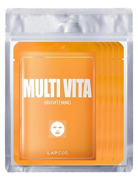 Set De 5 Mascarillas Coreanas De Multi Vitamina Lapcos