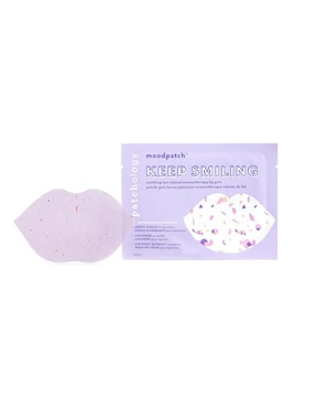 Paquete de 5 parches coreanos de labios super hidratantes con aromaterapia Patchology Keep Smiling