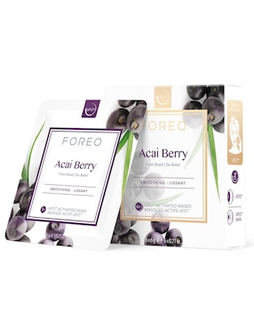 Mascarilla Facial Para Regenerar Acai Berry FOREO UFO 6 Piezas