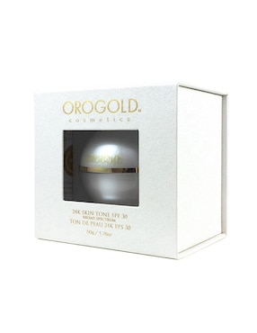 Crema facial recomendada para reducir manchas de día Orogold White Gold para todo tipo piel