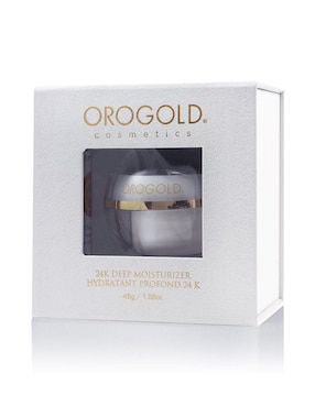 Crema facial recomendada para prevenir signos de la edad de día Orogold White Gold para todo tipo piel